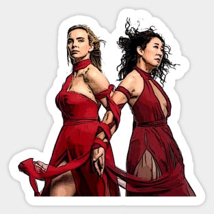 Killing Eve Villaneve Season 3 Sticker